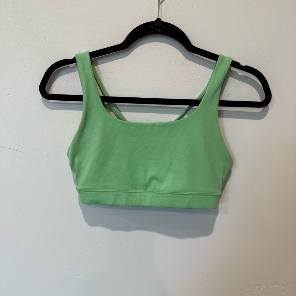 Athleta Green Women's Sports Bra Size XS Exercise Workout Athletic Athleisure